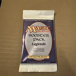 Magic: The Gathering - Legends Booster Pack 1994 MTG - English - Factory Sealed - Image 1