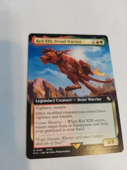 Red XIII, Proud Warrior (Extended Art) Commander: Final Fantasy Regular - Image 1