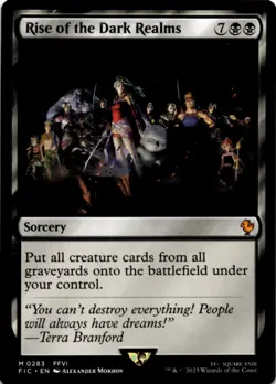 MTG Rise of the Dark Realms Normal NM Commander: FINAL FANTASY Magic 283 - Image 1