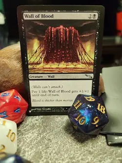 MTG Wall of Blood - The List - Mirrodin #82/306 - Image 1