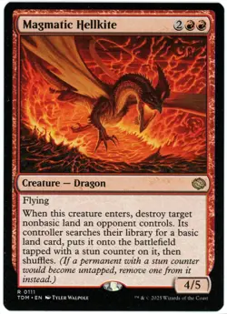 Magmatic Hellkite - 0111 - Tarkir Dragonstorm - MTG - NM/M - Image 1