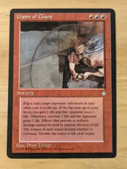 Magic the Gathering MTG Game of Chaos - Ice Age (ICE) Regular Rare - Image 1