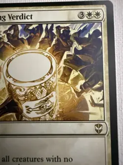 Damning Verdict Commander: Streets of New Capenna (Rare) Magic MTG - Image 4