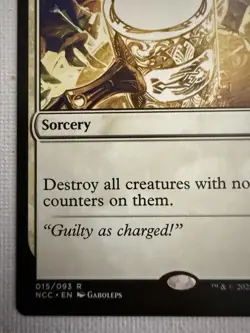 Damning Verdict Commander: Streets of New Capenna (Rare) Magic MTG - Image 5