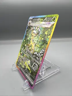Leafeon EX Prismatic Evolutions Sir 144/131 Special Illustration Rare Pokemon,NM - Image 4