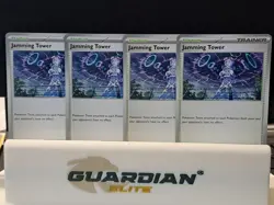 Jamming Tower - 153/167 - Twilight Masquerade - Trainer Playset x4 NM - Image 1