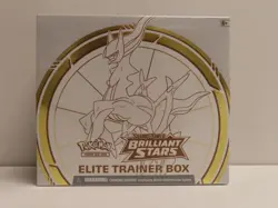 2022 Pokemon Sword & Shield Brilliant Stars Factory Sealed ETB Elite Trainer Box - Image 1