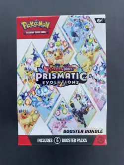 Pokemon TCG Scarlet & Violet Prismatic Evolutions Booster Bundle FACTORY SEALED! - Image 1