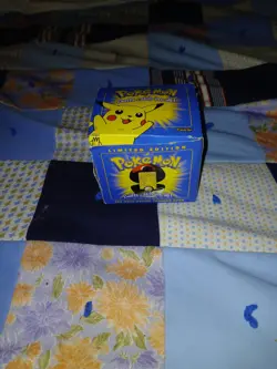 1999 pokemon gold plated cards UNOPENED COMPLETE SET - Image 5