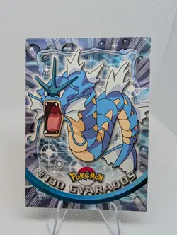 Gyarados 130 Topps Blue Label Pokemon 2000 Nintendo Tv Animation Vintage Card HP - Image 1