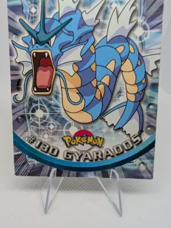 Gyarados 130 Topps Blue Label Pokemon 2000 Nintendo Tv Animation Vintage Card HP - Image 3