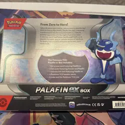 Pokemon TCG Palafin ex Box w 4 Booster Packs + 3 Promos Factory Sealed NEW - Image 3