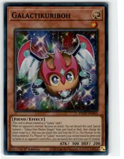 Yu-Gi-Oh! Galactikuriboh Common PHHY-EN003 Lightly Played 1st Edition - Image 1