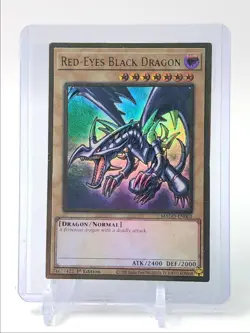 RED-EYES BLACK DRAGON 2020 YU-GI-OH! MAXIMUM GOLD BOOSTER 1ST Q4763 - Image 1