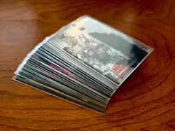 Metal Gear Solid Trading Card Lot, 23 Basic w/ 1 Gold Serial - Image 1