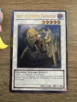 Yu-Gi-Oh! Ally of Justice Catastor - TU07-EN000 - Ultimate Rare - NM!! - Image 2