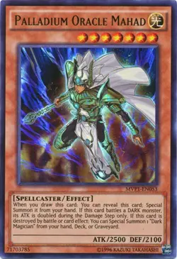 Yugioh! Palladium Oracle Mahad - MVP1-EN053 - Ultra Rare - Unlimited Edition Nea - Image 1