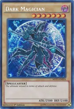 Yugioh! LP Dark Magician - MVP1-ENS54 - Secret Rare - 1st Edition Lightly Played - Image 1