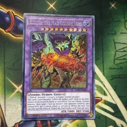 Yugioh! Eldlich the Mad Golden Lord BLVO-EN040 Secret Rare 1st Edition NM - Image 1