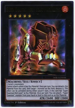 Yu-Gi-Oh! Super Quantal Mech Beast Magnaliger WIRA-EN036 Ultra Rare - Image 1