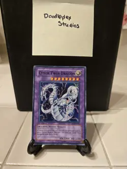 Cyber Twin Dragon CRV-EN035 Cybernetic Revolution 1st Ed. Super Rare Near Mint - Image 1