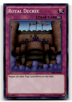 Royal Decree THSF-EN058 Unlimited Super Rare The Secret Forces Near Mint - Image 1