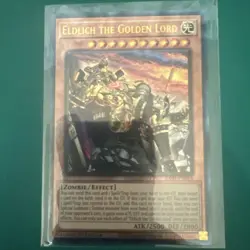 Yugioh Eldlich the Golden Lord (Alt) RA01-EN019 Prismatic Collector's Rare NM - Image 1