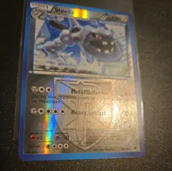 Pokemon 2013 Near Mint LP Steelix 79/116 Plasma Freeze Rare Card - Image 2
