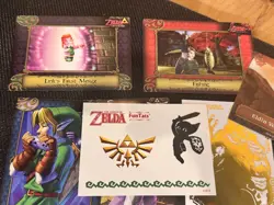LEGEND OF ZELDA COLLECTOR ITEMS Collector's Fun Box TAGS CARDS PIN STICKERS (17) - Image 5