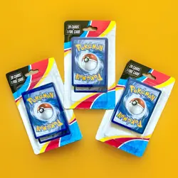 Pokemon Mystery 20 Card + 1 Foil Packs 3x Lot Sealed MJ Holdings 2024 - Image 1