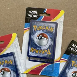 Pokemon Mystery 20 Card + 1 Foil Packs 3x Lot Sealed MJ Holdings 2024 - Image 2