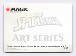 Doctor Octopus, Master Planner Art Card 48/54 MTG Art Series Marvel's Spider-Man - Image 2