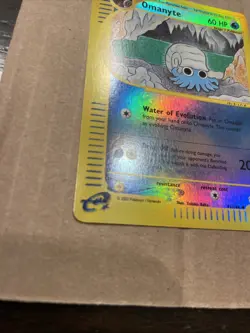 Pokemon TCG English Card Skyridge Omanyte 41/144 Reverse Holo - Image 2