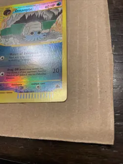 Pokemon TCG English Card Skyridge Omanyte 41/144 Reverse Holo - Image 3