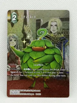 Leafkin - Full Art - 18-051C - Final Fantasy Card Game - FFTCG - NM - Image 1
