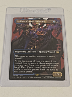 395 Golbez, Crystal Collector (Borderless) Final Fantasy NM Card MTG FFIV FIN - Image 1