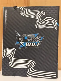 Pokemon Black Bolt BINDER ONLY Scarlet And Violet TCG Holds 360 Cards BRAND NEW - Image 2