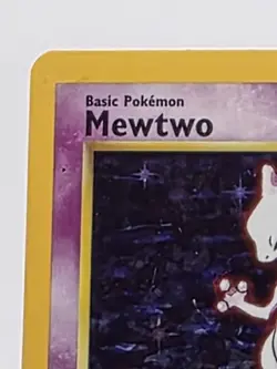 Pokemon TCG Mewtwo Base Set Holo Rare Card 10/102 Vintage - Image 2