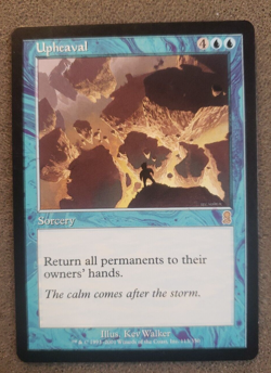 Upheaval Odyssey NM Blue Rare MAGIC THE GATHERING MTG CARD (DS3D1PW)........... - Image 1