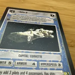 Star Wars CCG Tantive IV A New Hope Decipher Trading Card - Image 2