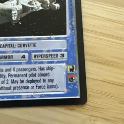 Star Wars CCG Tantive IV A New Hope Decipher Trading Card - Image 4