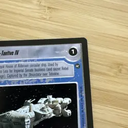 Star Wars CCG Tantive IV A New Hope Decipher Trading Card - Image 5