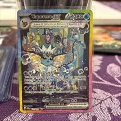 Vaporeaon Ex Prismatic Evolutions #149/131 Pokemon Card NM Condition - Image 1