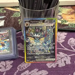 Vaporeaon Ex Prismatic Evolutions #149/131 Pokemon Card NM Condition - Image 5