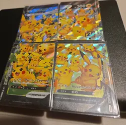 Pikachu V-UNION 25th Anniversary 4 Card Set Japanese (US Seller) - Image 1