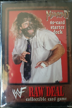 2000 WWf CCG Mankind 61-Card Starter Decks factory sealed box - Image 1