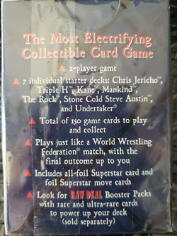 2000 WWf CCG Mankind 61-Card Starter Decks factory sealed box - Image 2