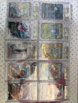 Pokemon 10x All SAR GEM MINT 9.5 BECKETT GRADED CARD LOT ! #28 - Image 1