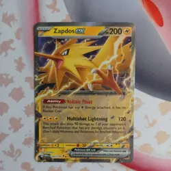 Zapdos ex 145/165 151 Scarlet & Violet 151 Double Rare Pokemon TCG Card NM - Image 1