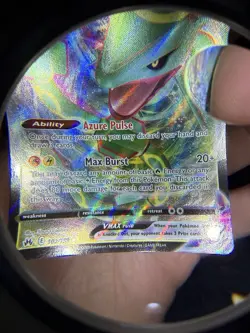 Pokemon TCG Rayquaza VMAX Holo Ultra Rare Card Crown Zenith 102/159 NM Condition - Image 2